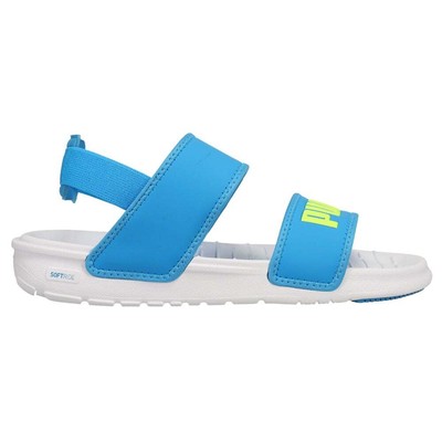 

Повседневные сандалии Puma Softride Backstrap Youth Boys Blue, White 375694-04, Puma Softride Backstrap Youth