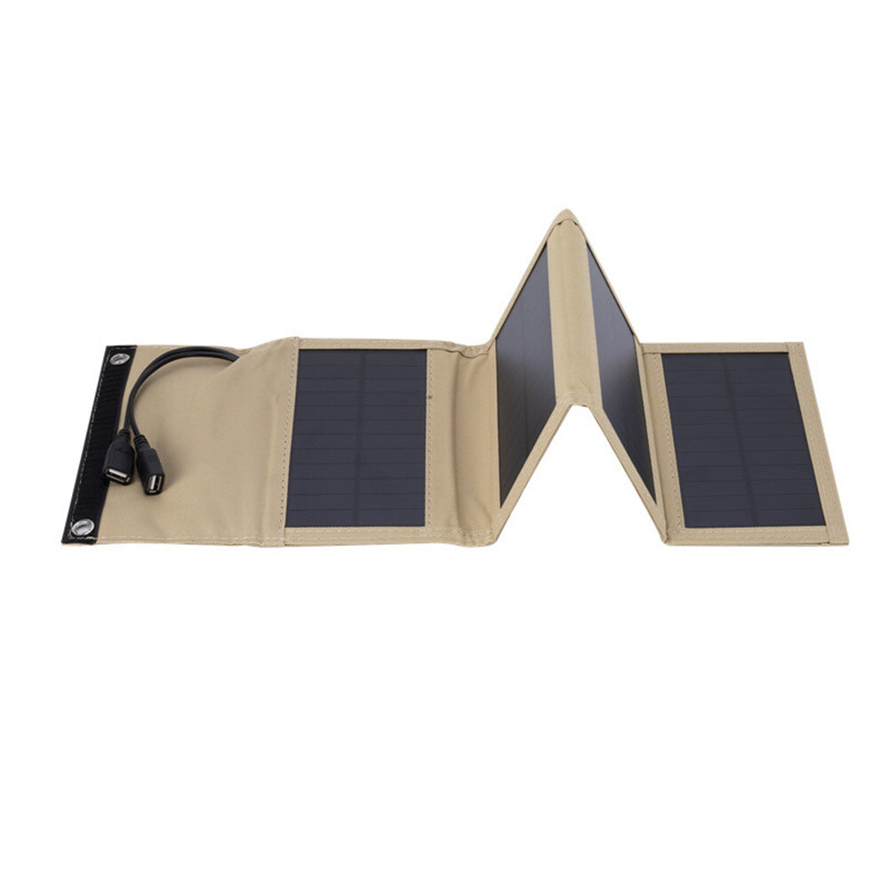 7W Collapsible Solar Panel Portable Backup Emergency Charger For Game Consoles