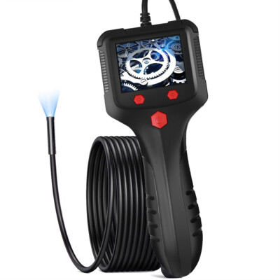 LCD Screen Handheld Endoscope Waterproof Cam Camera Pipe/Car Motor/Tube Inspect 