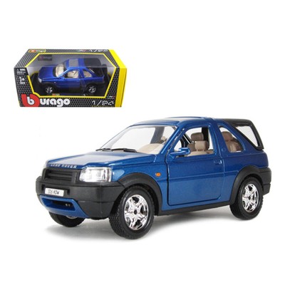 Land Rover Freelander Blue 1/24 Diecast Model Car by Bburago 22012bl