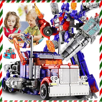 Transformer Optimus Prime Figur Truck Transformation Spielzeug Kinder-Geschenk