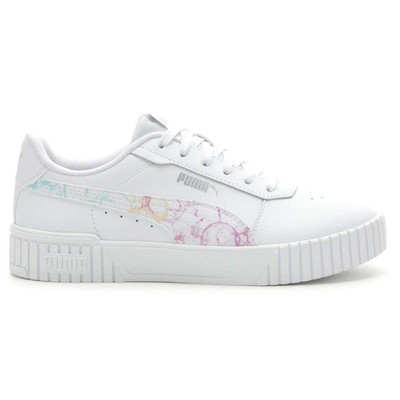 

Puma Catrina 2.0 Bubble Dye Lace Up Женские белые кроссовки Повседневная обувь 388507-0, Белый, Puma Catrina 2.0 Bubble Dye Lace Up