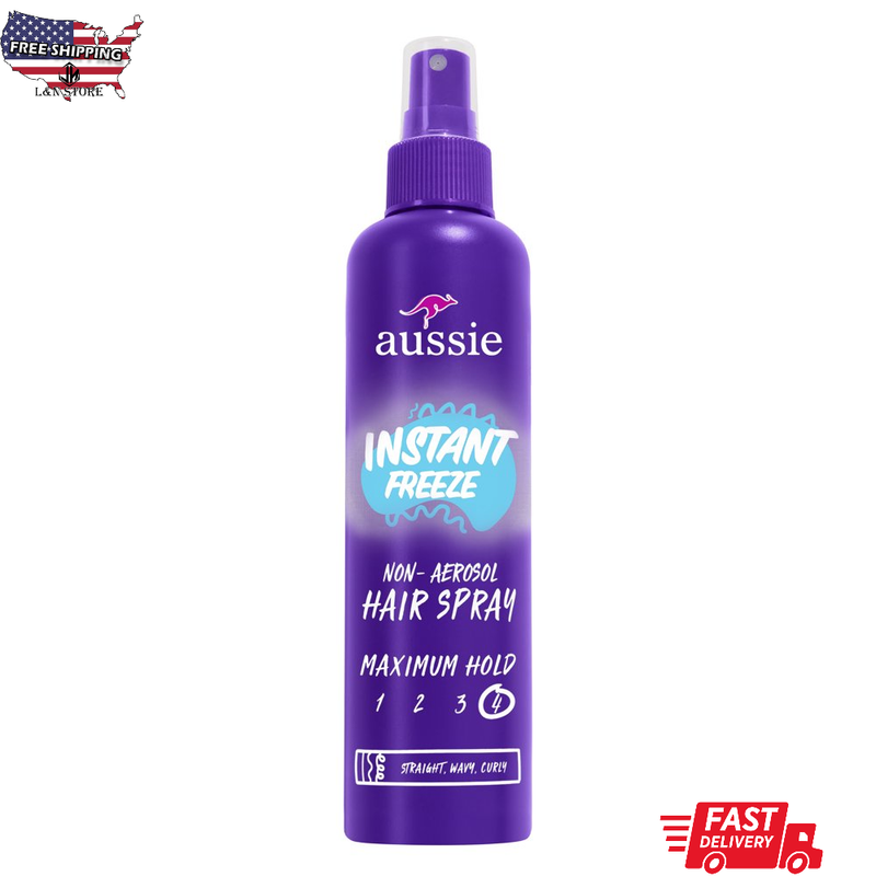 For Curly Straight Hair With Instant Freeze Gel