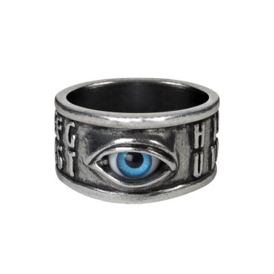 Alchemy Gothic Ouija Eye Pewter Ring BRAND NEW