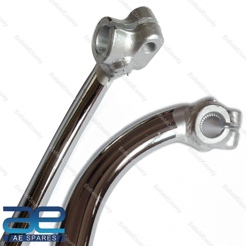 Rear Brake Pedal Steel Chrome For Royal Enfield Bullet Electra 350cc 521130 