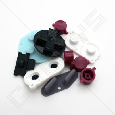 Nintendo Game Boy Original DMG-01 Game Boy Zero 4 BUTTONS + RUBBER PADS!