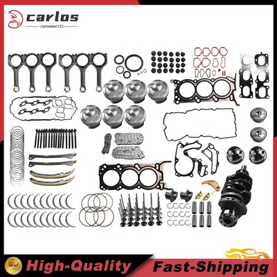G6DH 3.3L Engine Rebuild Overhaul Kit w/ Crankshaft Rods Timing For HYUNDAI KIA