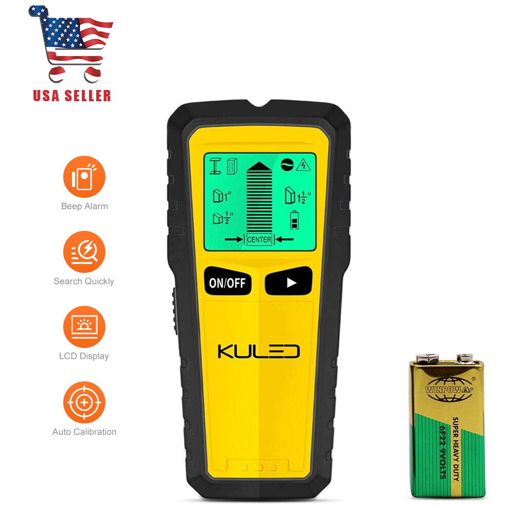 Stud Finder, 5 in 1 Multi-Function Wall Stud Sensor Detector