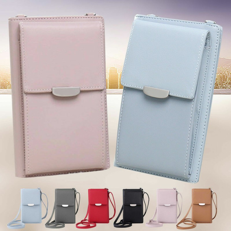 Damen Handy Umhängetasche Geldbörse RFID Schutz Crossbody kleine Handtasche Tasc