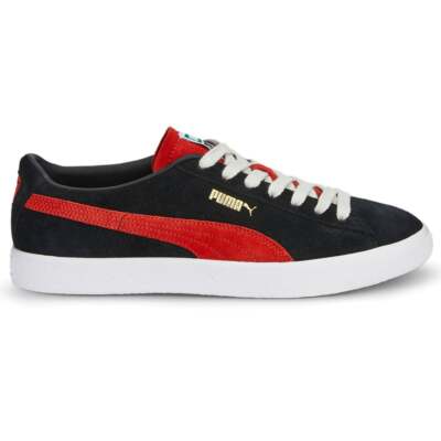 

Puma Suede Vtg Lace Up Closure Мужские черные кроссовки Повседневная обувь 38658102, Черный, Puma Suede Vtg Lace Up Closure