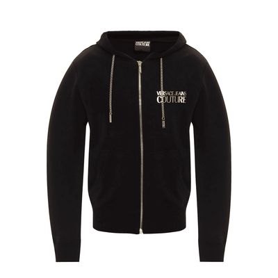 versace zip hoodie