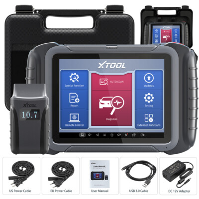 XTOOL D7 D8 BT D9PRO A30M Automotive Diagnostic Scanner Bidirectional Tool- USED