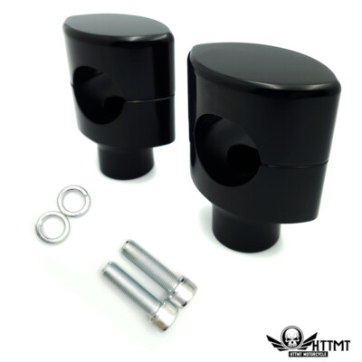 2'' Tall 1.25'' Mount Handlebar Riser For Harley Bobber Chopper DNA Paughco Spring