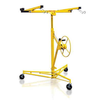 Red Line RLP9016 Professional 11' Drywall Lift Panel Hoist Tool W/ 4' Extension