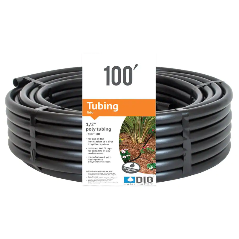 Emitter Garden Water Irrigation - (1/2 Inch 0.700 Od)