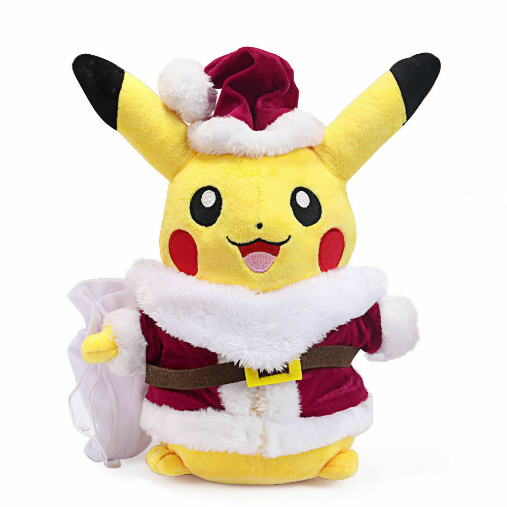 pikachu christmas plush
