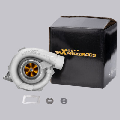 T04E T3/T4 A/R 0.63 0.5 5-Bolt 400+hp Upgrade Turbo Turbocharger W/ Gaskets