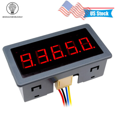 DC12V-24V 0.56'' Red LED Digital Counter Meter Count Timer Timing Three Function