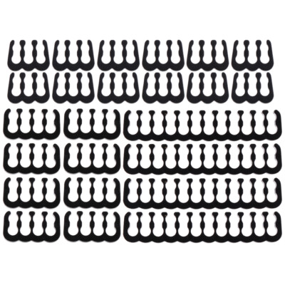 24X Cable Comb Set Pc Cable Extension Kit Cable Combs Clamp Cord Management