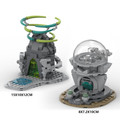 Gacha Device Dispenser Building Blocks Set Mecha DIY Model MOC Bricks Toys Gift
