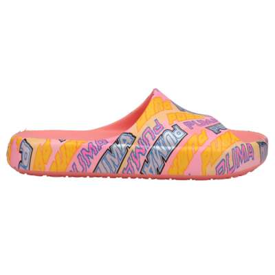 

Женские розовые повседневные сандалии Puma Shibui Cat Breaking News Slide 38671001, Розовый, Puma Shibui Cat Breaking News Slide