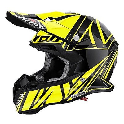 airoh motorradhelm cross enduro terminator 2.1 cut gelb gloss xs