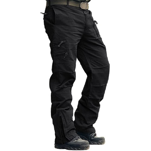 Mens Tactical Pants Army Combat Military Training Cargo Work Casual Hiking Pants