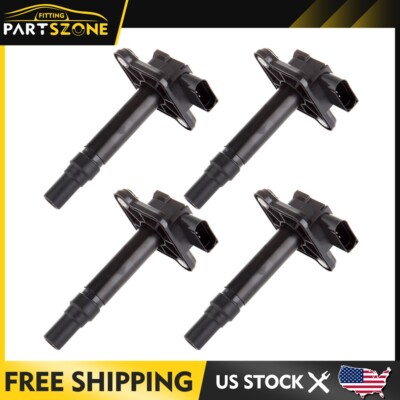 4x Ignition Coils for Volkswagen Sharan 1.8L 2002-2007 Audi S6 4.2L 2001-2004