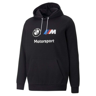 

Мужская толстовка с капюшоном с логотипом Puma Bmw Mms Essentials размер  53624301, Черный