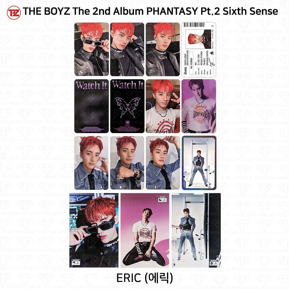 THE BOYZ ポストカード The Boyz Phantasy Pt.2 Sixth Sense Eric Photocard Postcard