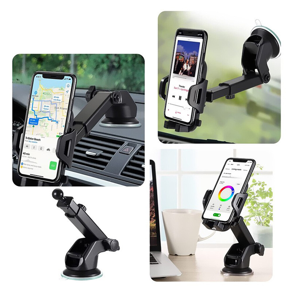 Universal Car Holder Windshield Dash Suction Mount Stand for Cellphone iPhone