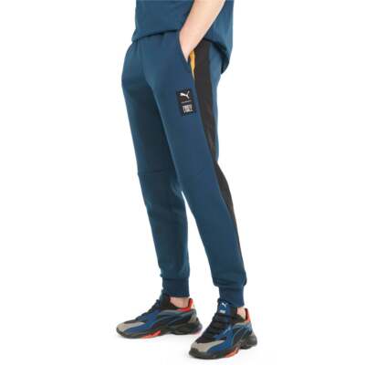 

Puma First Mile Knitted Joggers Мужские повседневные спортивные штаны размера  532342-65, Синий, Puma First Mile Knitted Joggers