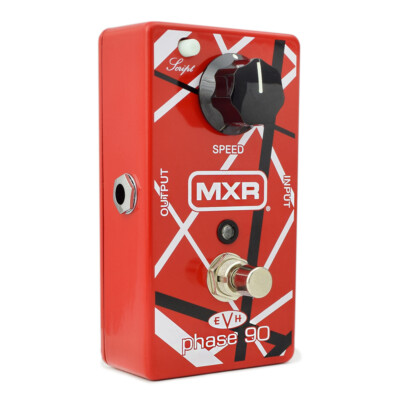 MXR - EVH - Phase90 - Phaser - Guitar Effects Pedal - EVH90 Red - By Dunlop