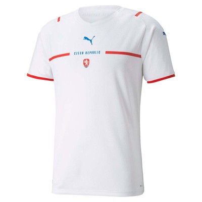 

Реплика мужской джерси Puma Facr Away с круглым вырезом, размер  764801-01, Белый, Puma Facr Away Crew Neck Replica Jersey