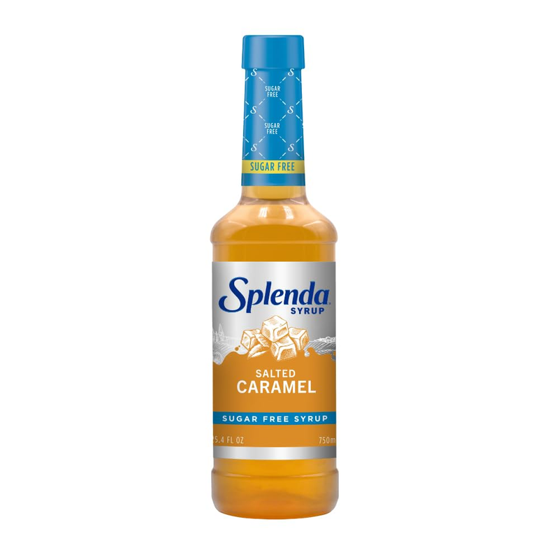 Coffee Syrup, Salted Caramel, Sugar Free, Flavored Liquid Sy