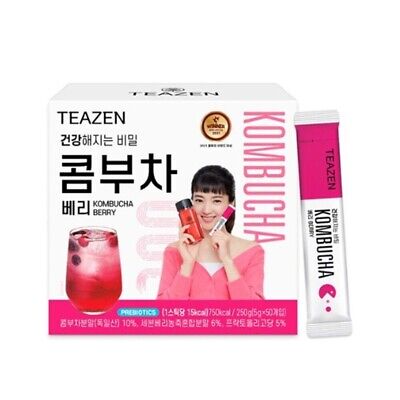 Teazen Kombucha Berry 5g x 50ea Prebiotics Tea K-Food