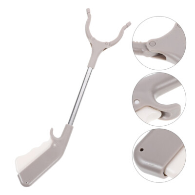  2 Pcs Pick up Grab Tool Picker Clip Garbage Handle Elder Elderly