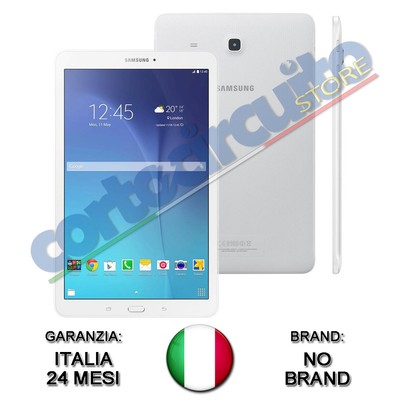 TABLET SAMSUNG T561 GALAXY TAB E 9.6" WHITE WI-FI+3G ANDROID GARANZIA ITALIA