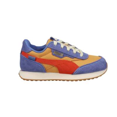 

Кроссовки Puma Future Rider Tiny X Youth Girls Size 1 M Повседневная обувь 382831-03, Blue;yellow, Puma Future Rider Tiny X Youth