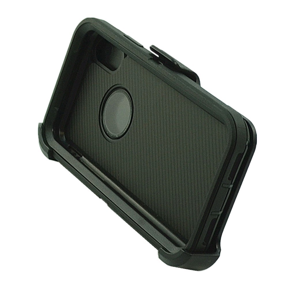 For Apple iPhone XS Max Defender Case Cover w/(Clip Holster Fits Otterbox) Black