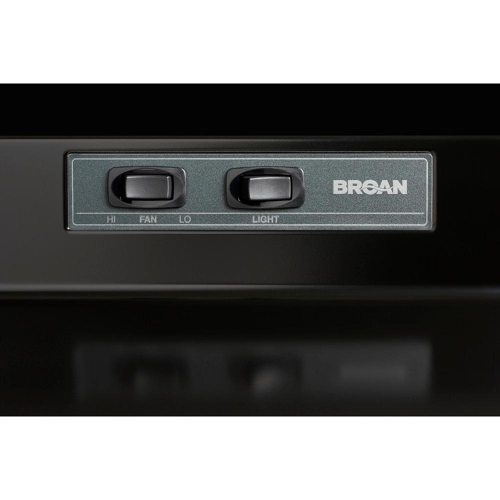 Broan 403023 Under Cabinet 30 in. Range Hood with Light Black *HAS DENT