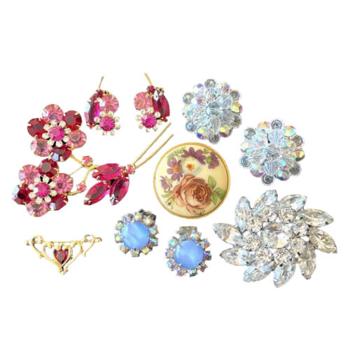 vintage jewelryえす Ray and Eva Wyaco Vintage Zuni Squash Blossom Necklace and Earring