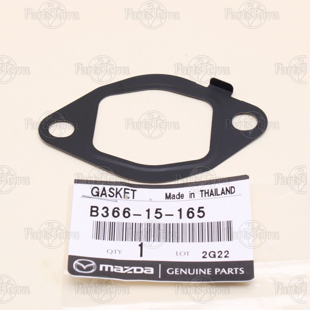 Genuine OEM Mazda MIATA Engine Coolant Pipe Water Inlet Pump Gasket B366-15-165