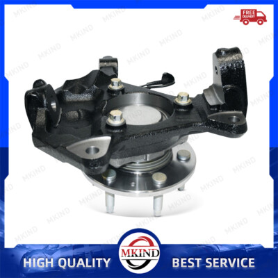 FRONT STEERING KNUCKLE & WHEEL BEARING HUB ASSEMBLY PASSENGER FOR GMC YUKON 5.3L