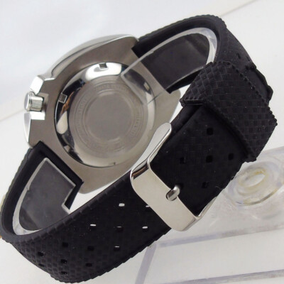 20ATM 44mm Tandorio Sterile Black Dial Japan NH35A Automatic Diving Mens Watch