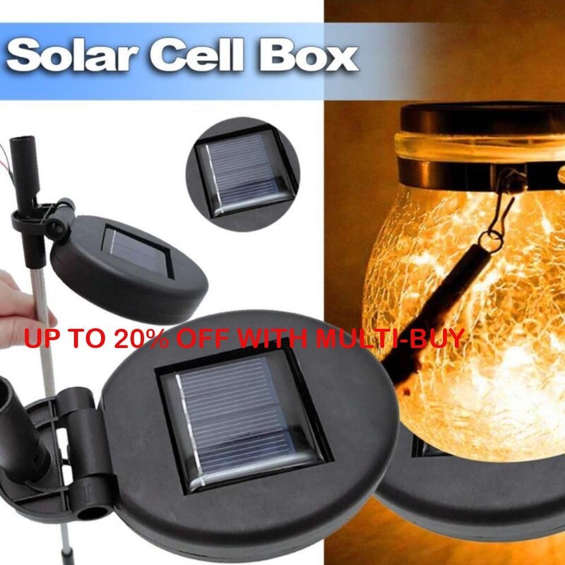 Replacement Stakes LED Light Solar Panel Replacement Top