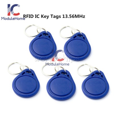 Smart USB RFID IC/ID Card Reader NFC Read 13.56MHz 125KHz+Card+Key Tag USA