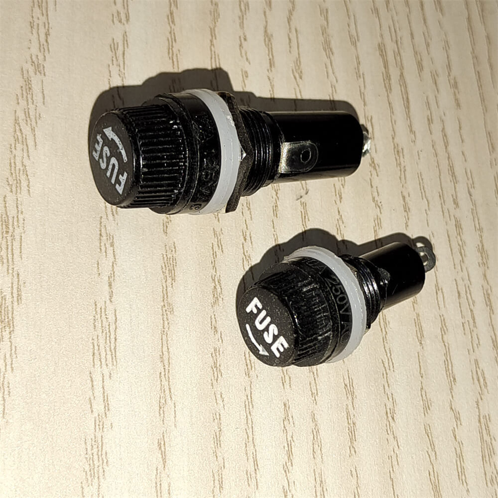 5x20mm 6x30mm Quick Blow Fast Acting Glass Fuses Panel Mounted Screw Fuse Holder