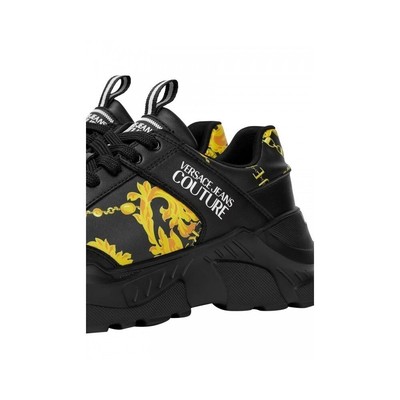 Pre-owned Versace Shoes Universal Men  75ya3sc2 Black