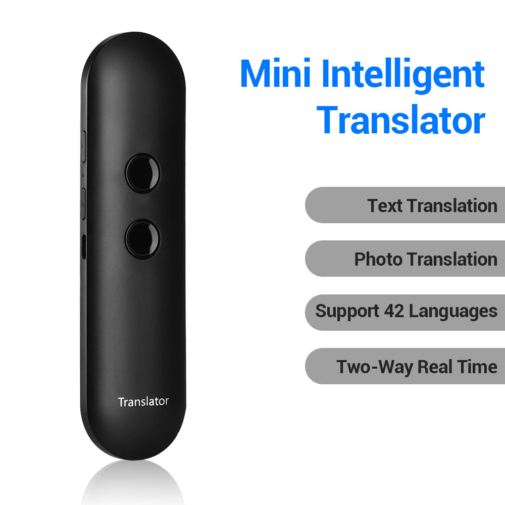 Handheld Portable T4 Multi Language Intelligent Translator Support 42 Languages Translation Voice Photo Text Recording Translation Device Compatible With Android Ios Foreign Language Translators Kolenik Electronics